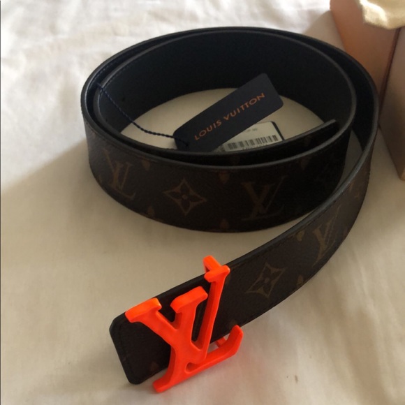 Louis Vuitton X Virgil Abloh 40mm/90 Belt Orange - Picture 3 of 6